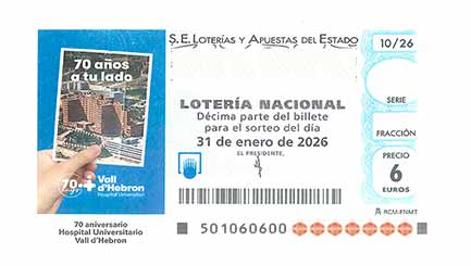 Décimo 35804 del sorteo 10-31/01/2026 Sábado