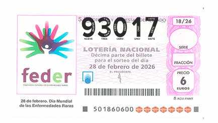 Décimo 93017 del sorteo 18-28/02/2026 Sábado