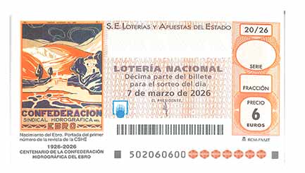 Décimo 38283 del sorteo 20-07/03/2026 Sábado