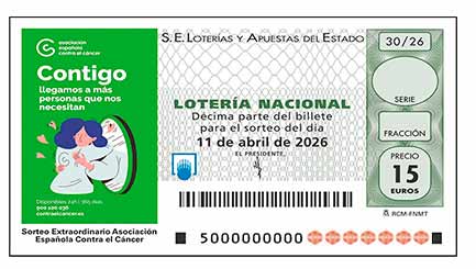 Décimo 49593 del sorteo 30-11/04/2026 Sábado