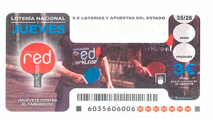 Décimo 85358 del sorteo 35-30/04/2026 Jueves