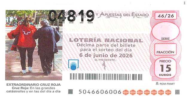Décimo 04819 del sorteo 46-06/06/2026 Sábado