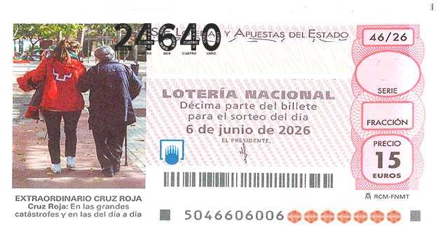 Décimo 24640 del sorteo 46-06/06/2026 Sábado