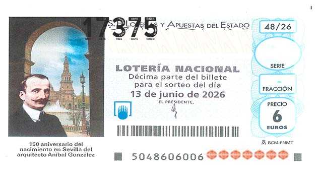 Décimo 17375 del sorteo 48-13/06/2026 Sábado