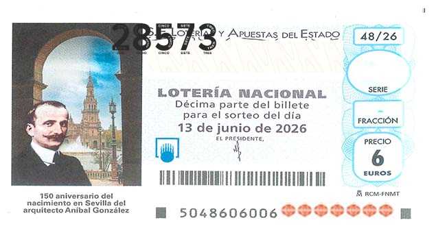 Décimo 28573 del sorteo 48-13/06/2026 Sábado