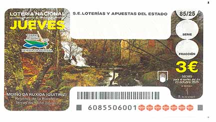 Décimo 66130 del sorteo 85-23/10/2025 Jueves