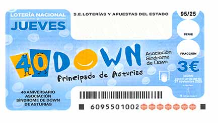 Décimo 72128 del sorteo 95-27/11/2025 Jueves
