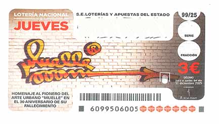 Décimo 33617 del sorteo 99-11/12/2025 Jueves