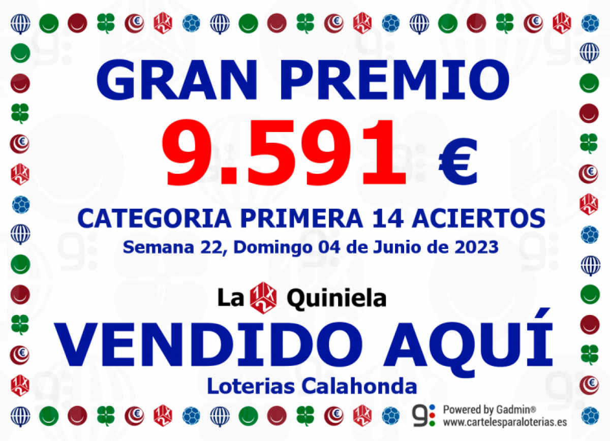  Imagen 1para promocionar la tienda Loterias Calahonda