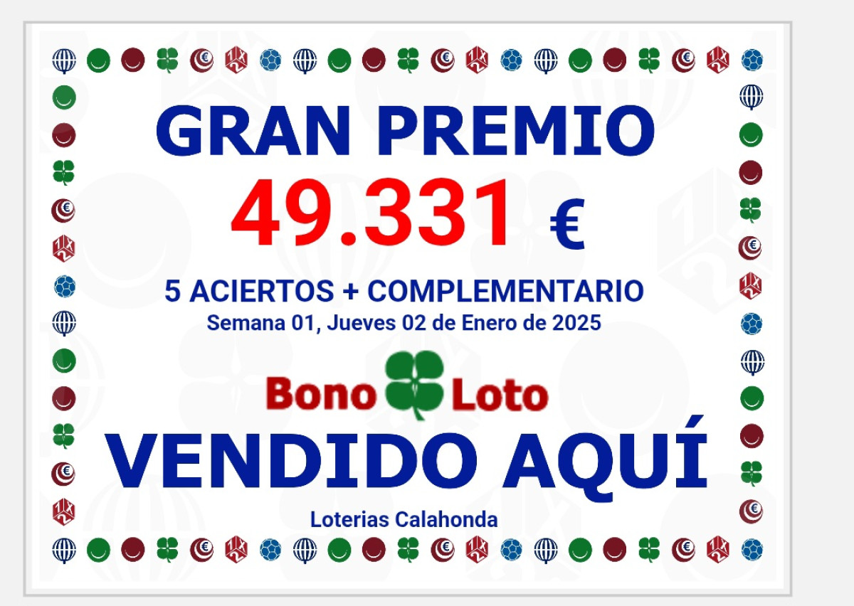    Imagen 8 para promocionar la tienda Loterias Calahonda