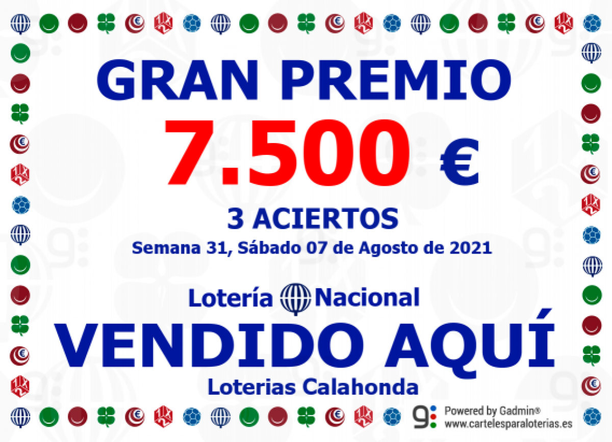    Imagen 5 para promocionar la tienda Loterias Calahonda
