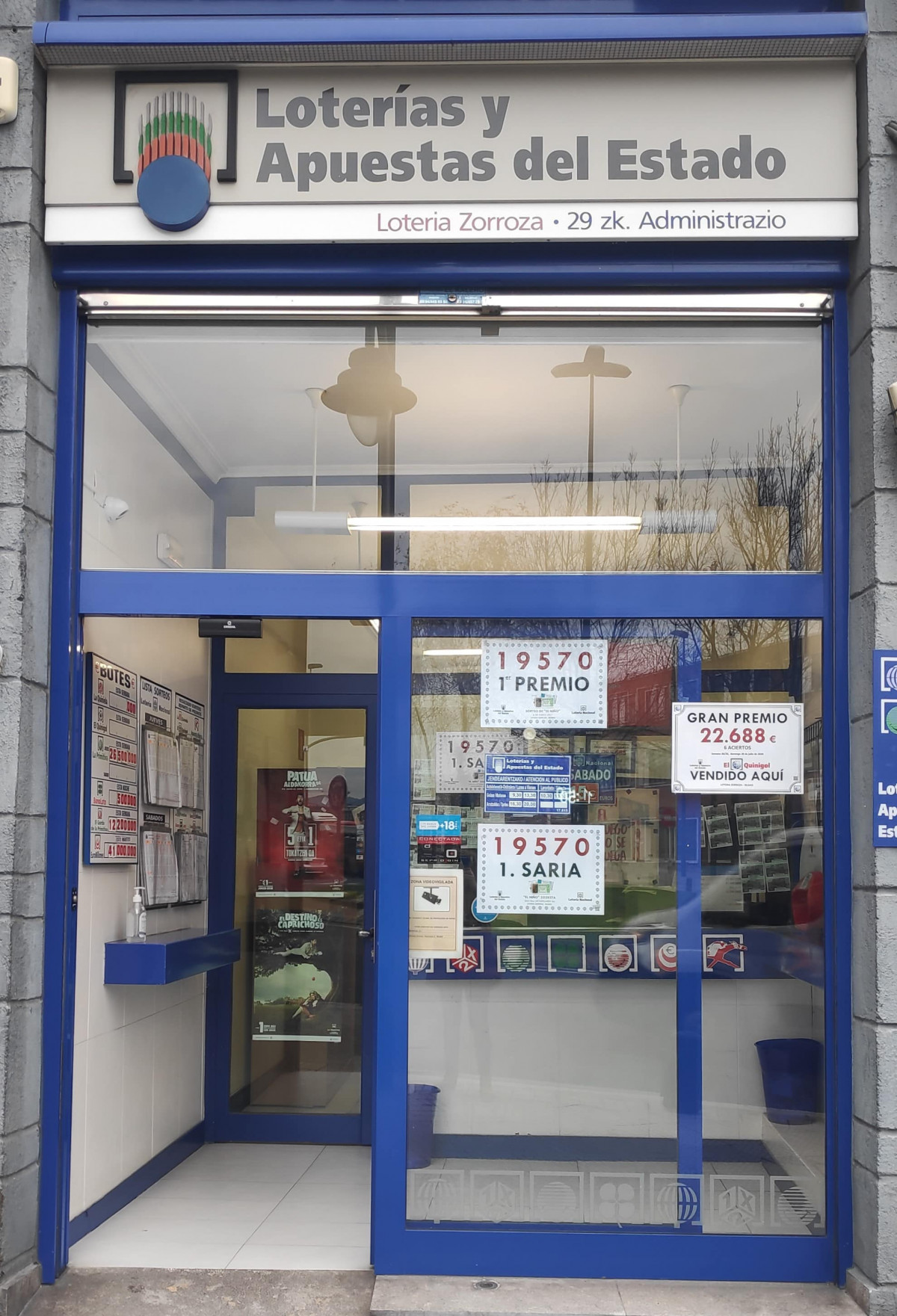  Imagen 1 para promocinar la tienda LOTERIA ZORROZA