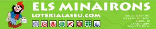 Ir a página principal. Loteria Els Minairons
