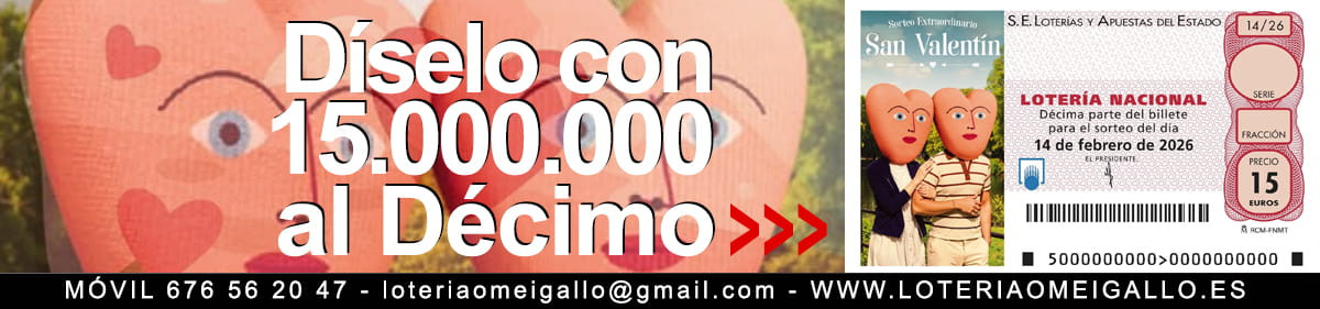  Ir a https://loteriaomeigallo.es/comprar-loteria,   Imagen 1 para promocionar la tienda LOTERIAS O MEIGALLO