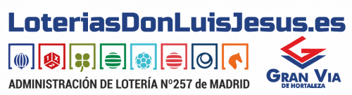 Ir a página principal. Lotería Don Luis Jesús de Hortaleza