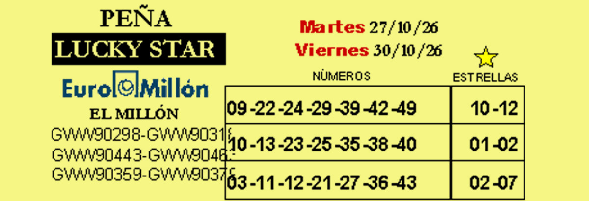    Imagen 2 para promocionar la tienda Loterias Nuria