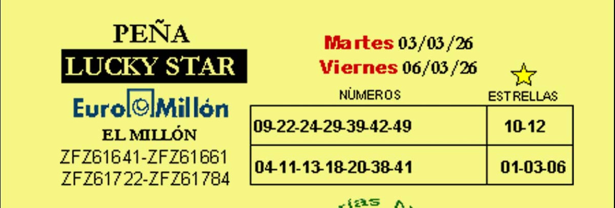    Imagen 1 para promocionar la tienda Loterias Nuria