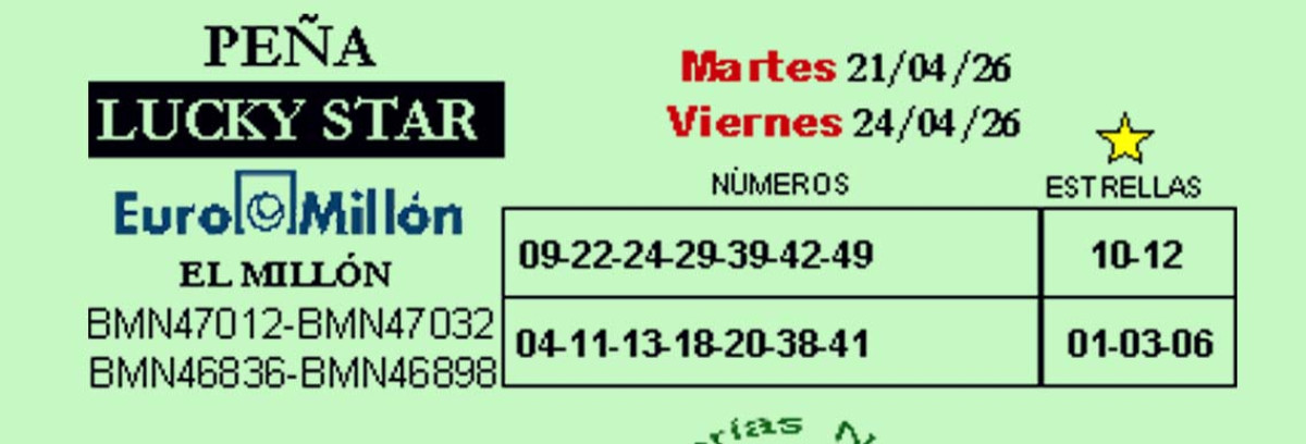    Imagen 1 para promocionar la tienda Loterias Nuria