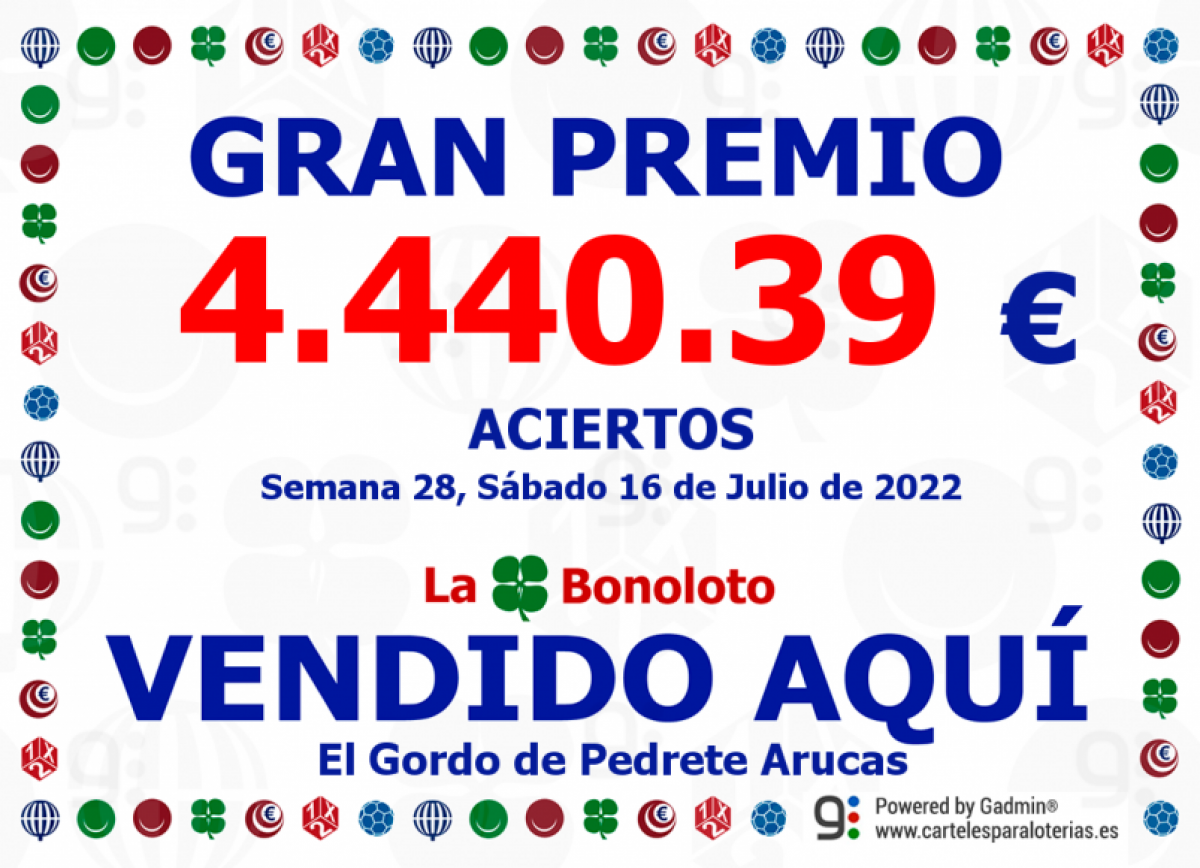  Imagen 1para promocionar la tienda El Gordo de Pedrete