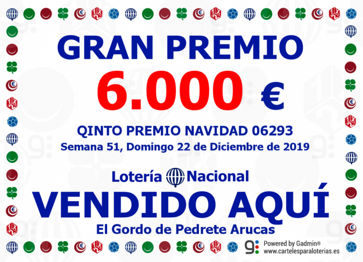    Imagen 1 para promocionar la tienda El Gordo de Pedrete