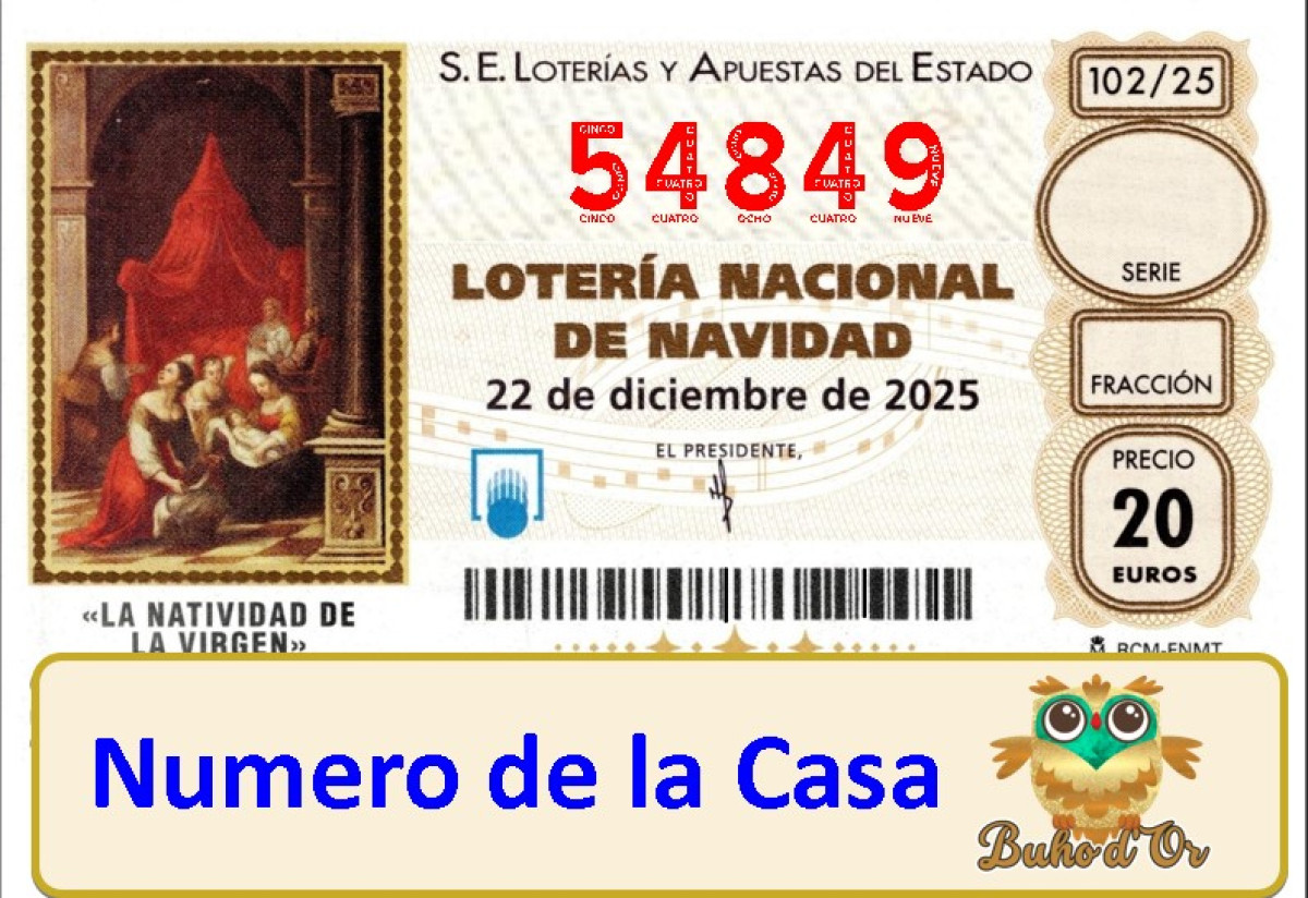    Imagen 1 para promocionar la tienda Loterías Búho d´Or
