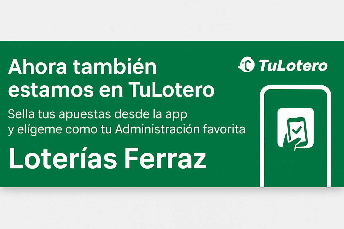  Imagen 1 para promocinar la tienda LOTERIAS FERRAZ